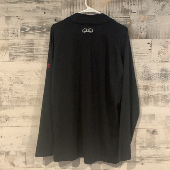 Mens Under Armour Cleveland Cavaliers NBA combine heart gear long sleeve zip up - Picture 7 of 8